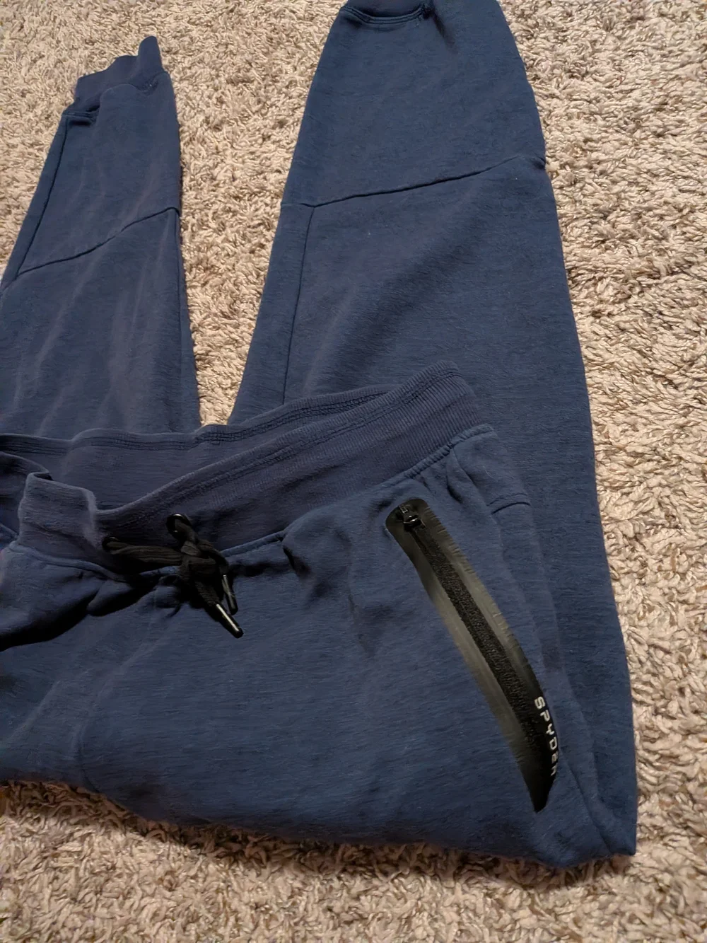 Spyder Men's Dark Navy Drawstring Joggers